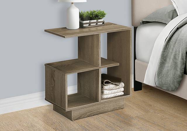 Kilberry Taupe Accent Table - Thumbnail - Image 3