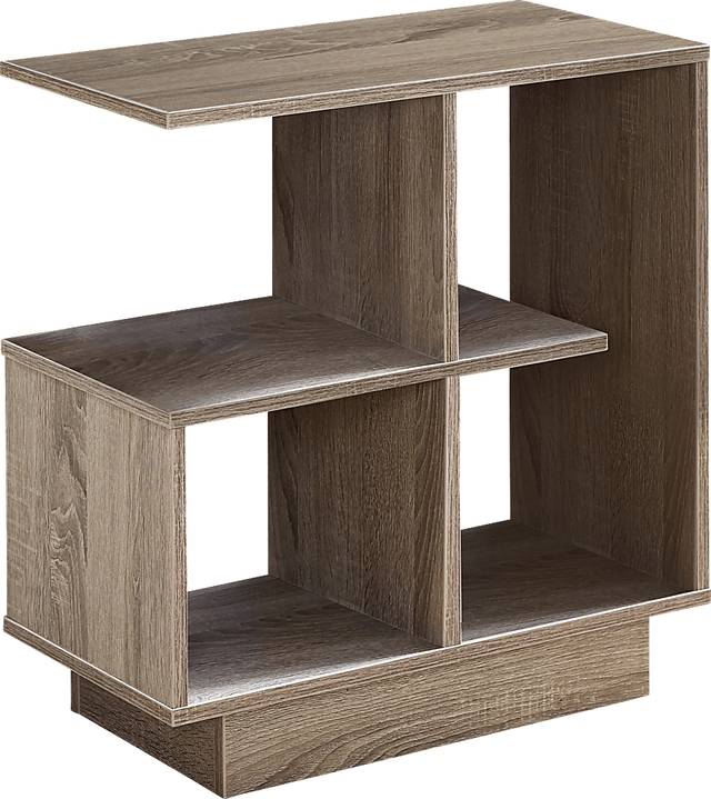 Kilberry Taupe Accent Table - Thumbnail - Image 1