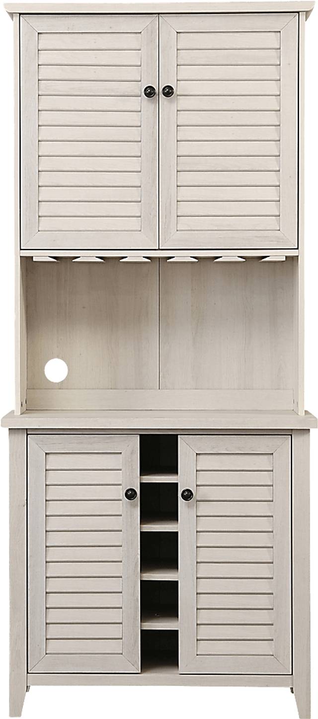 Kilbourn White Bar Cabinet - Thumbnail - Image 2