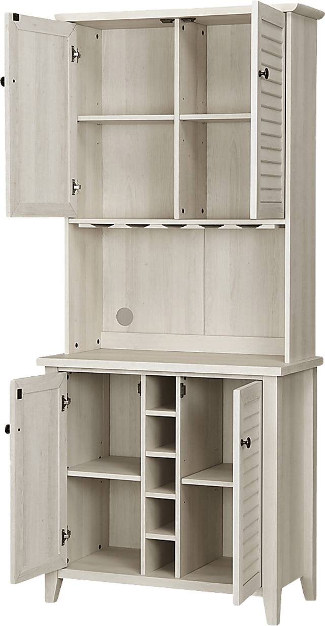 Kilbourn White Bar Cabinet - Thumbnail - Image 3