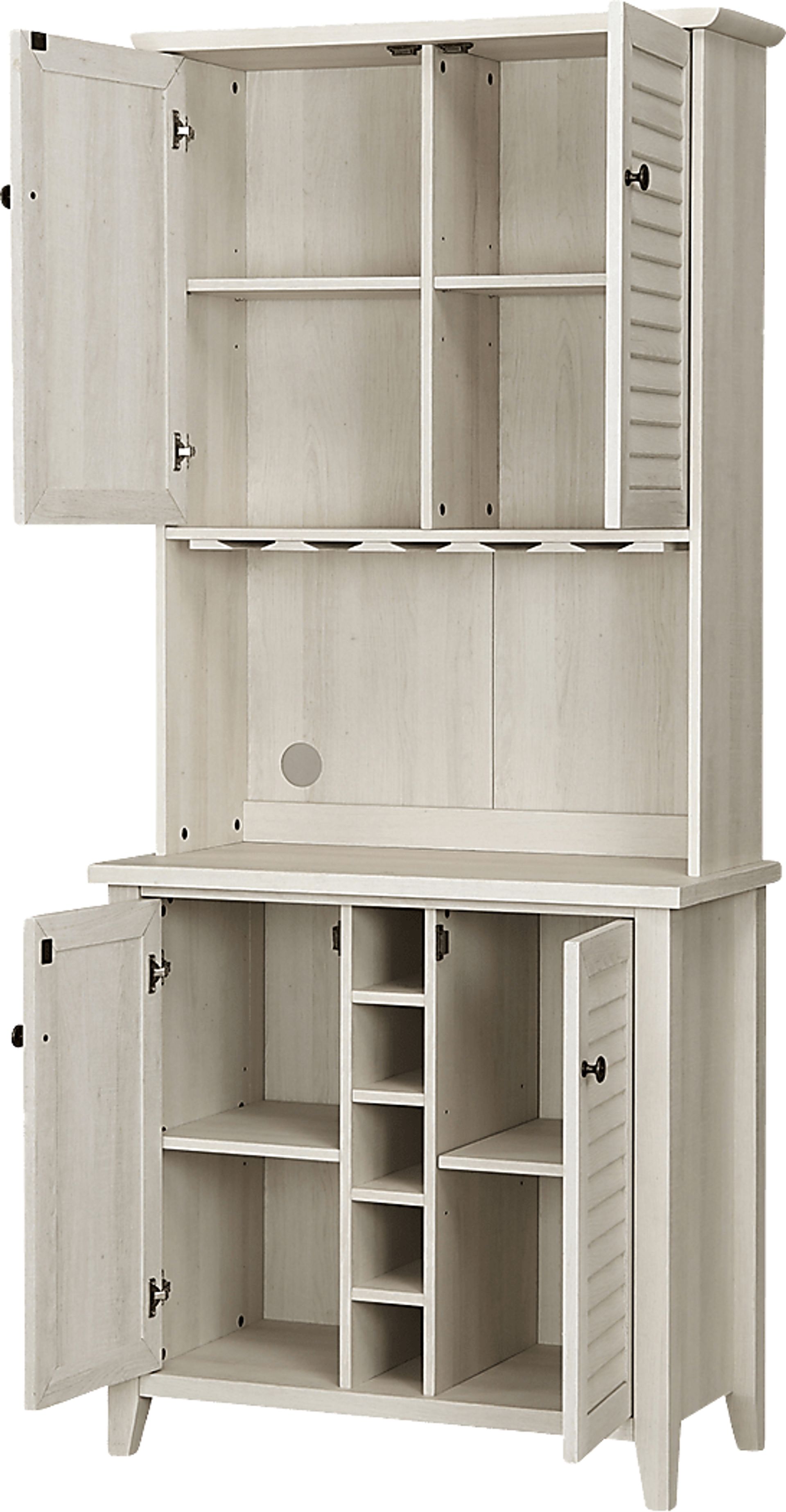 Kilbourn White Bar Cabinet - Image 3
