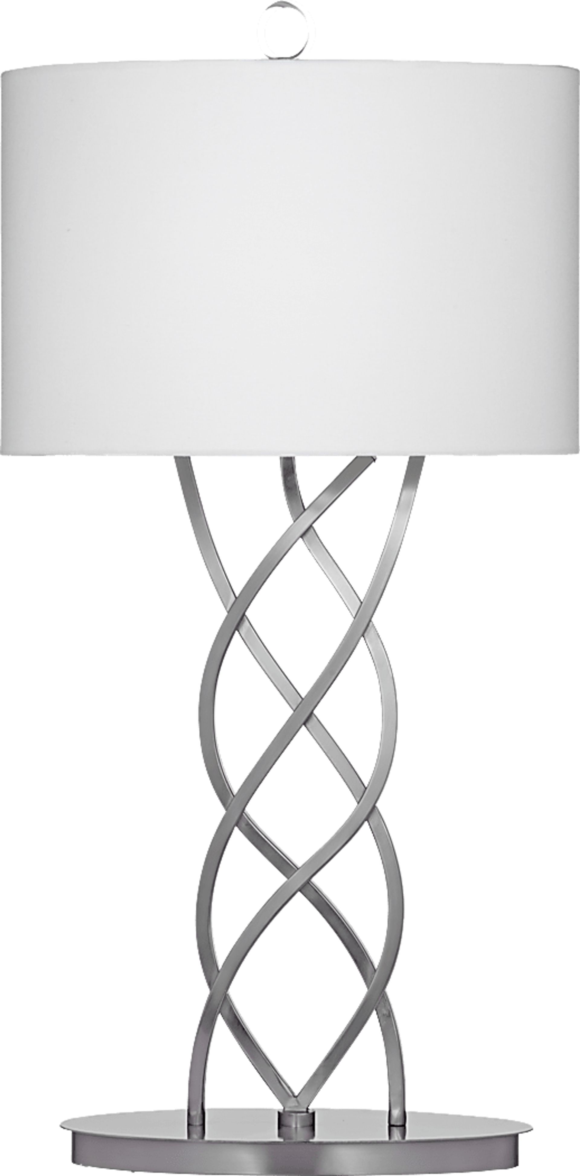 Kilby Cay Silver Lamp - Image 1