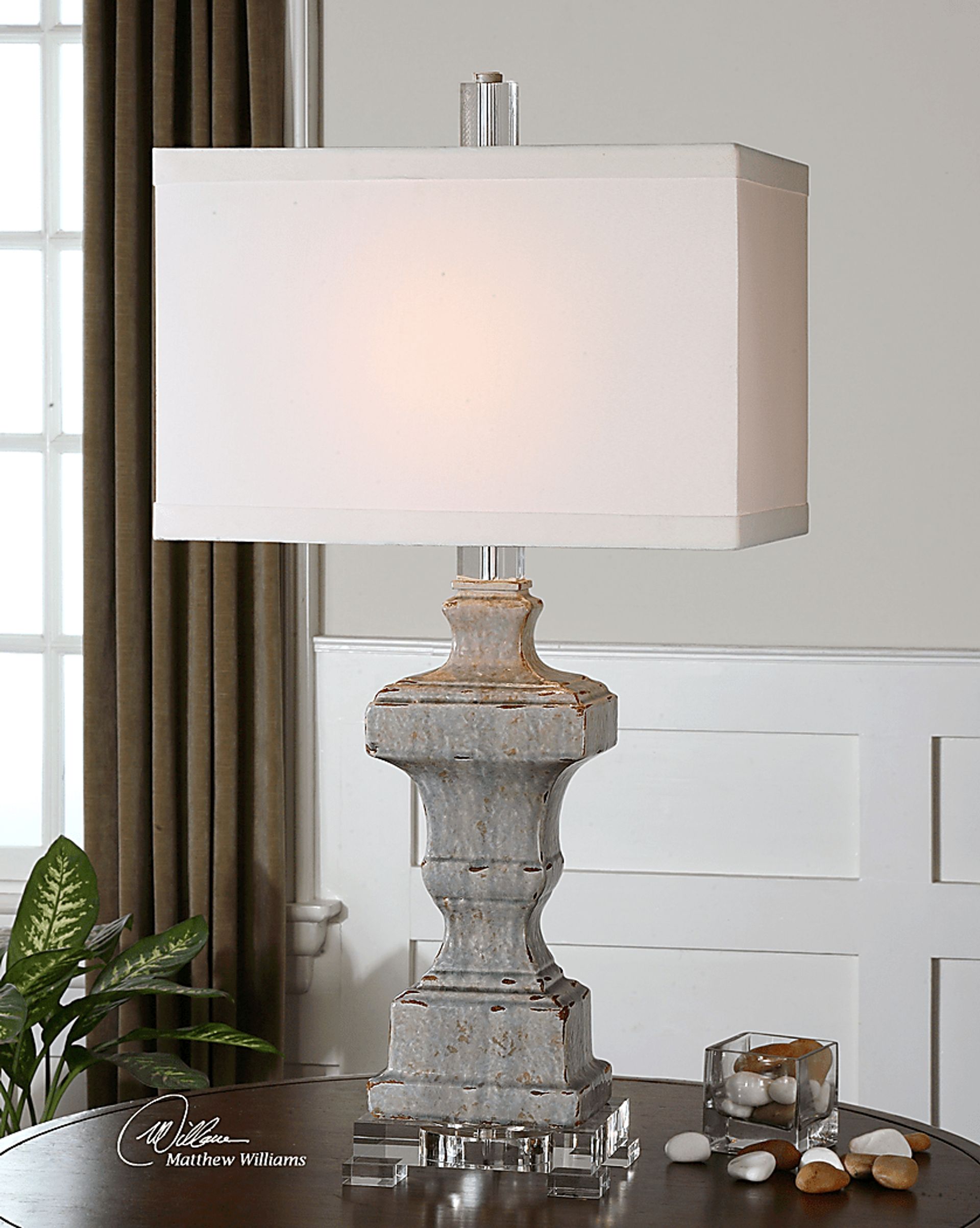 Kilchurn Way Blue Lamp - Image 2