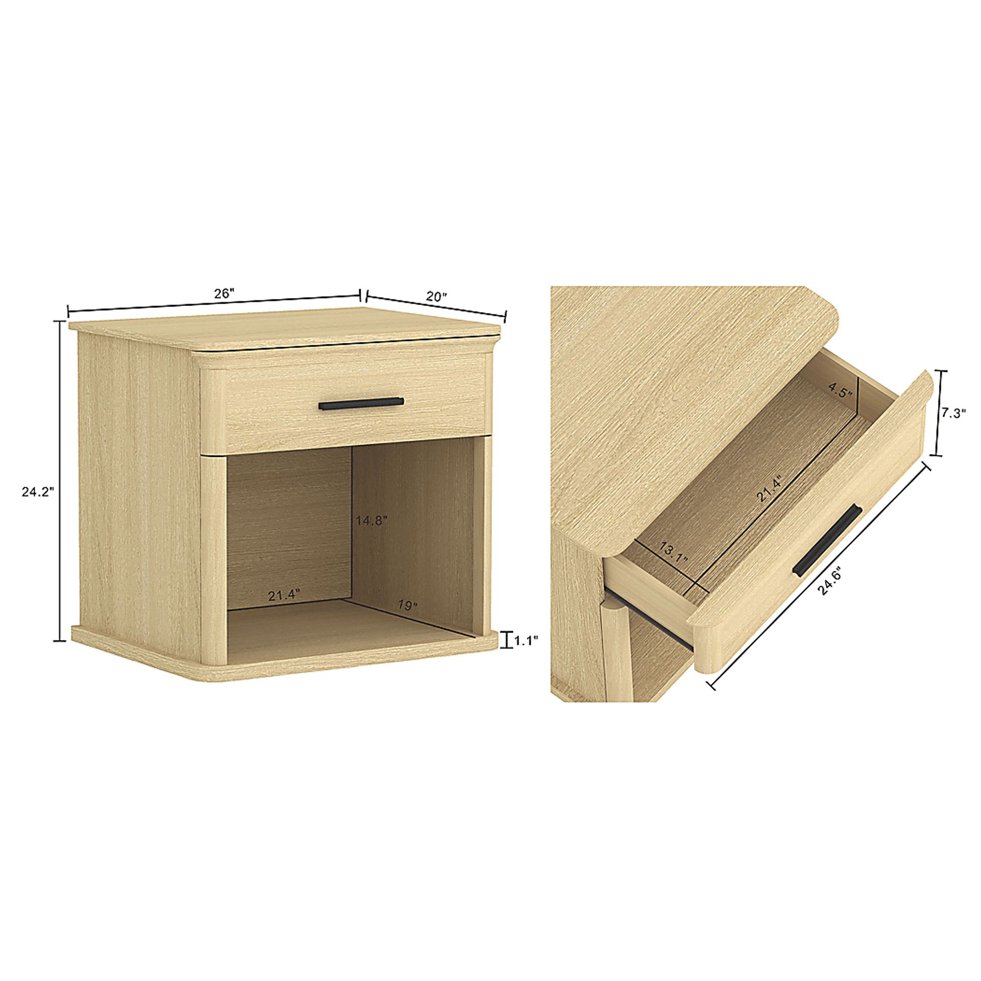 Kilde I Natural Nightstand - Image 4