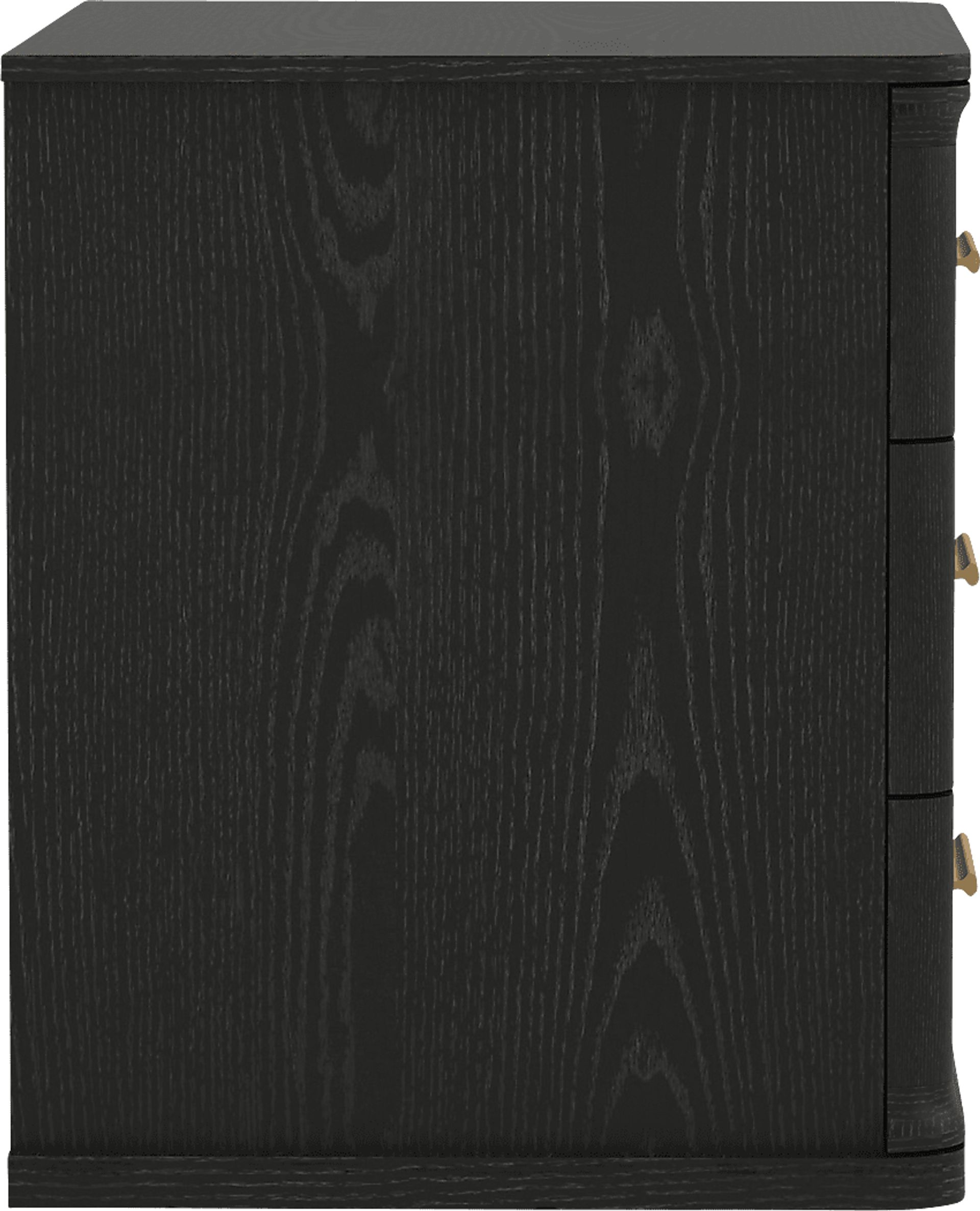 Kilde II Black Nightstand - Image 3