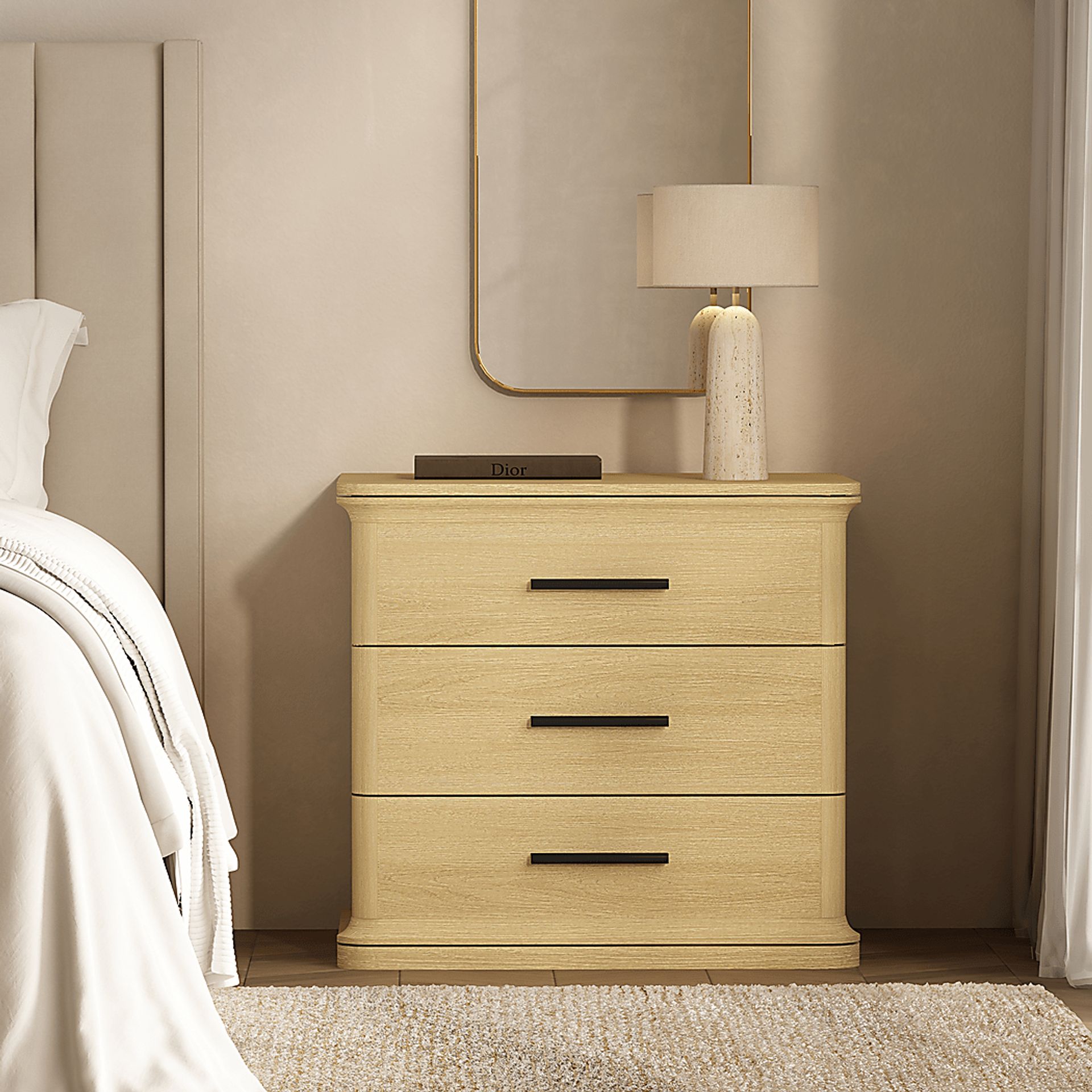 Kilde II Natural Nightstand - Image 3