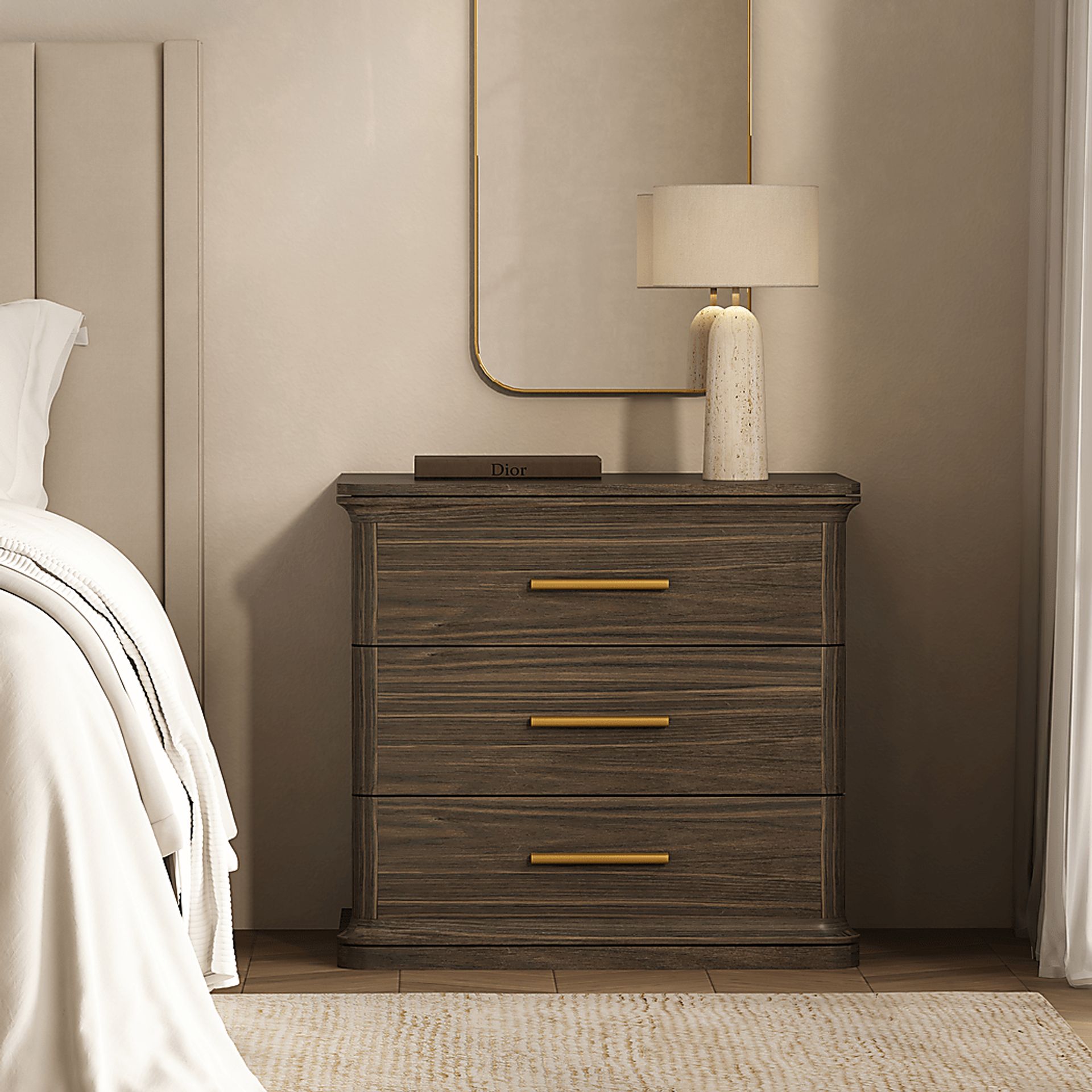 Kilde II Walnut Nightstand - Image 2