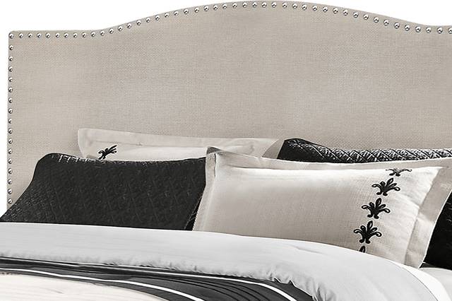 Kiley Dove Gray Full Upholstered Bed - Thumbnail - Image 3