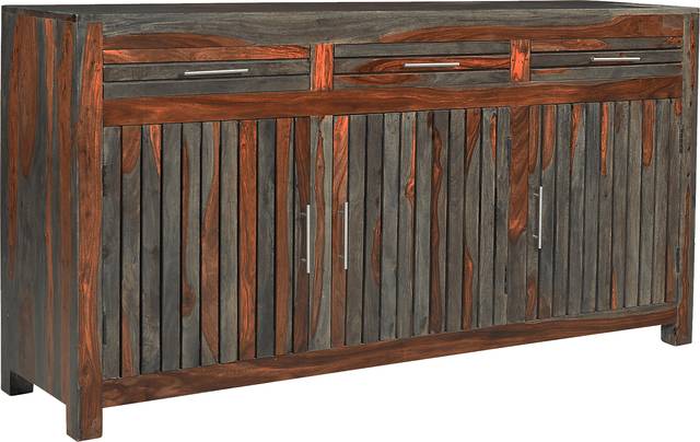Killashee Brown Credenza - Thumbnail - Image 1