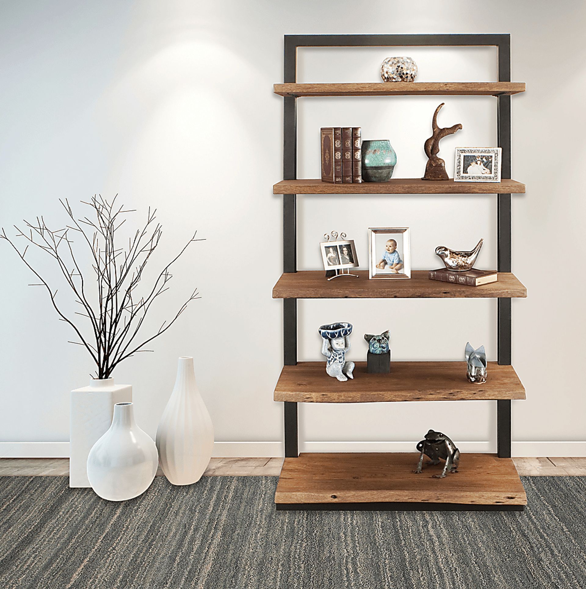 Killean Brown Bookcase - Image 2