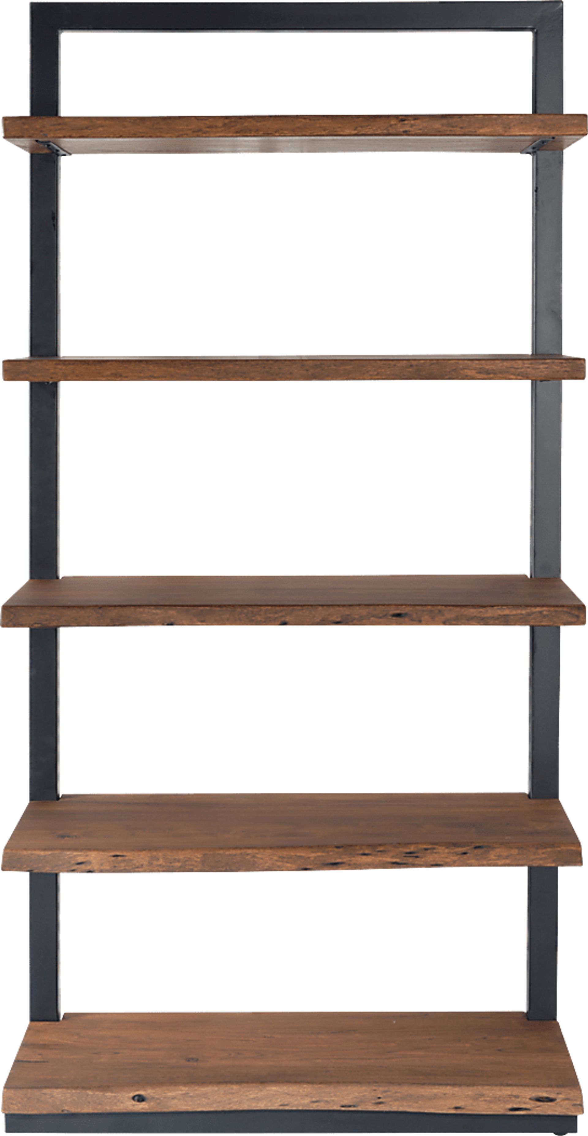 Killean Brown Bookcase - Image 5