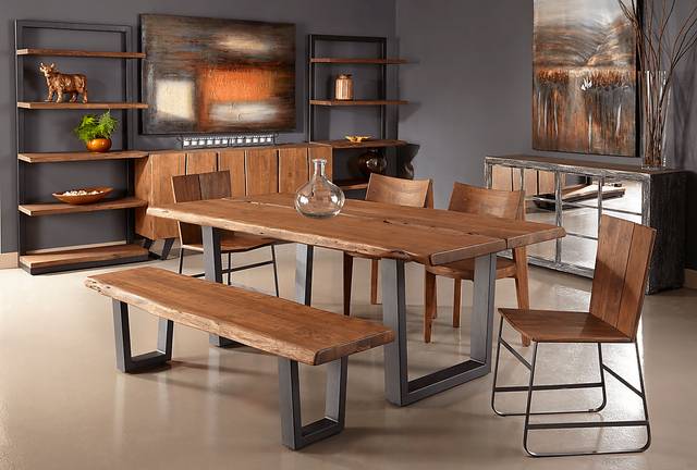 Killean Brown Dining Table - Thumbnail - Image 4