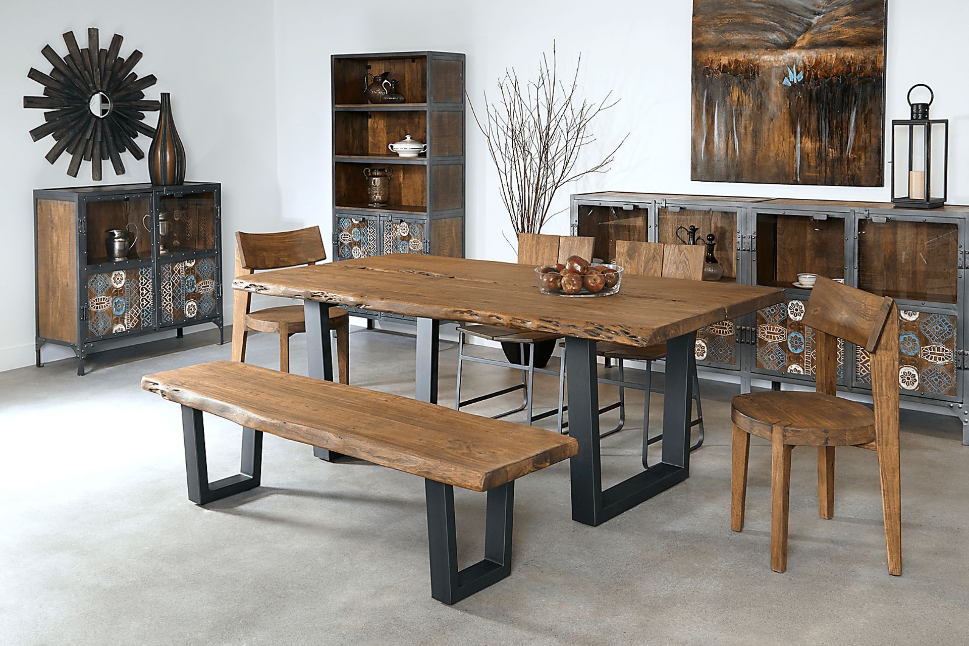 Killean Brown Dining Table - Image 6