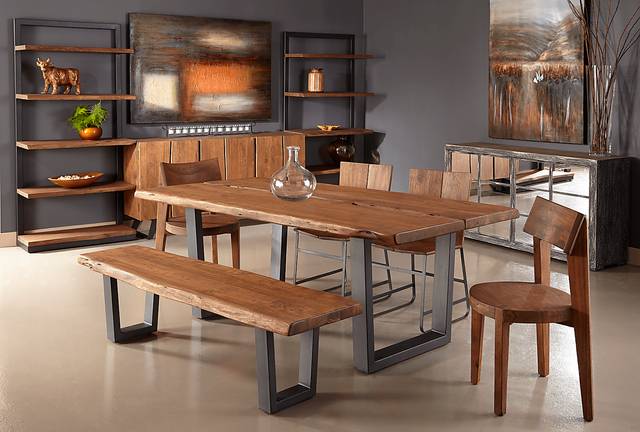 Killean Brown Dining Table - Thumbnail - Image 7