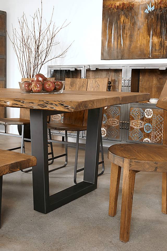Killean Brown Dining Table - Thumbnail - Image 8