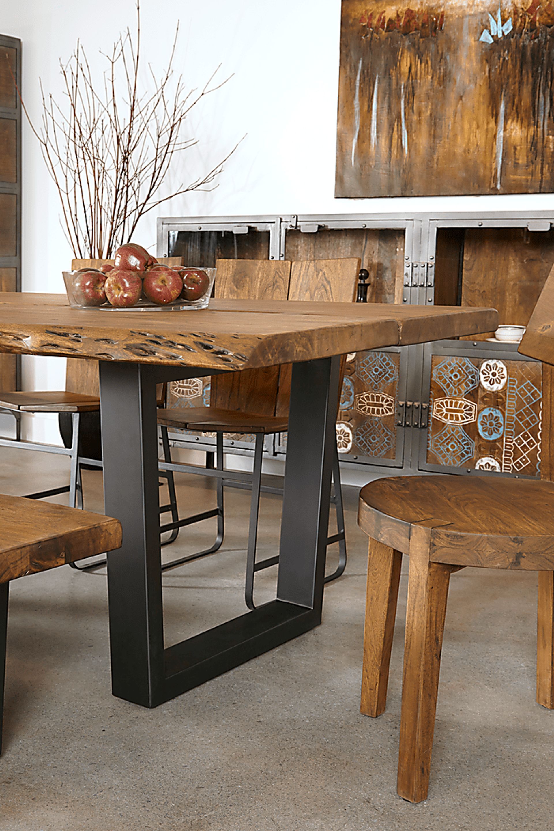 Killean Brown Dining Table - Image 8