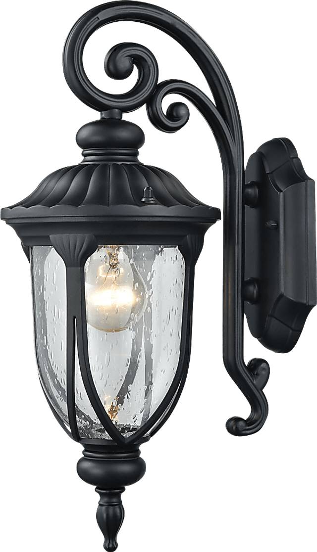 Killian Black Outdoor Wall Sconce - Thumbnail - Image 1