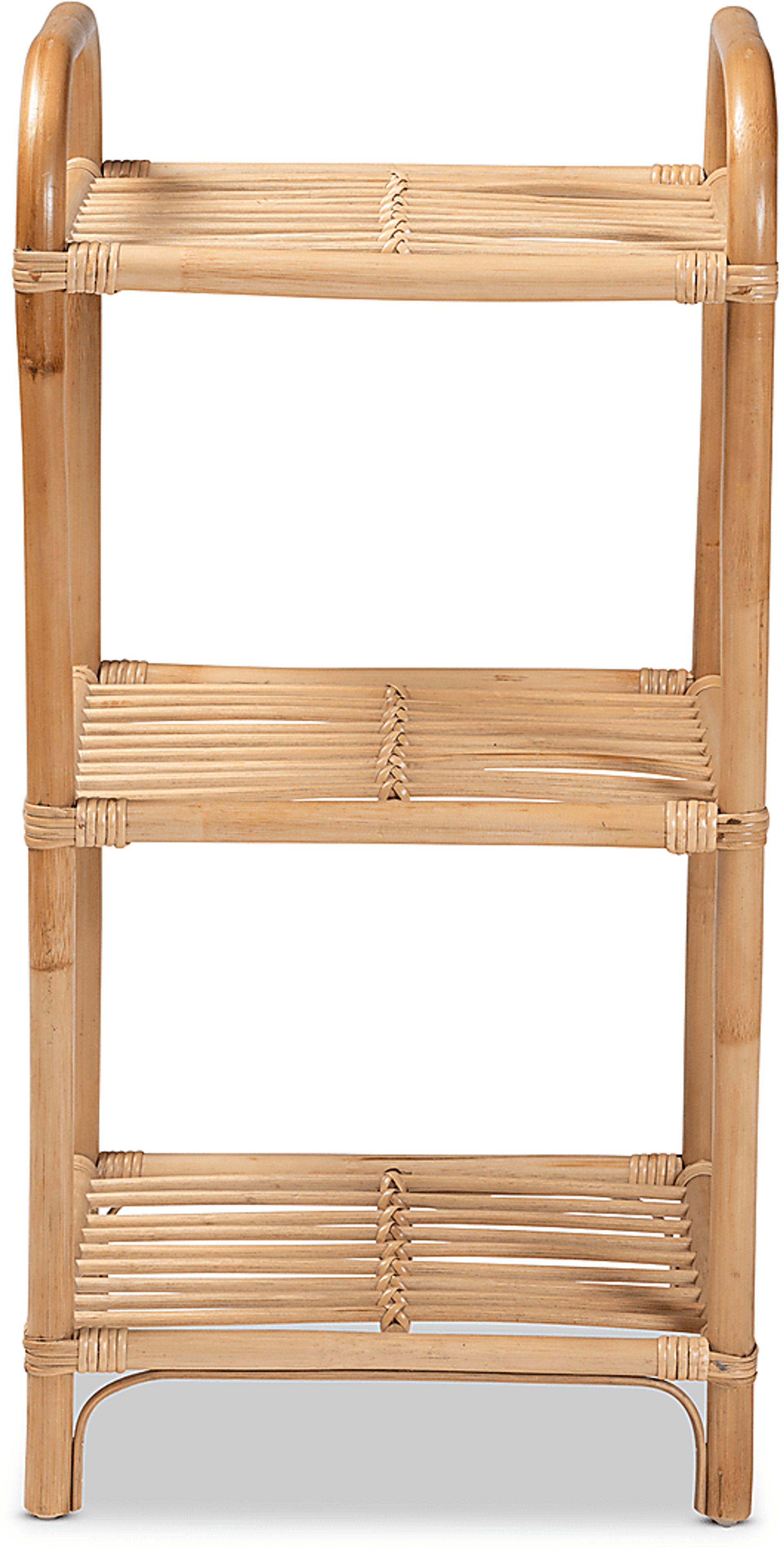 Kilmarnock Brown 3 Tier Display Shelf - Image 2