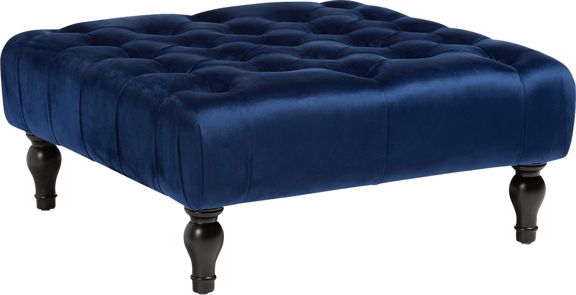 Kilon Blue Cocktail Ottoman - Image 1