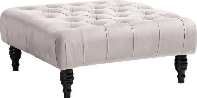 Kilon Gray Cocktail Ottoman - Thumbnail - Image 1