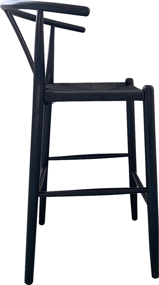 Kilps Black Bar Stool - Thumbnail - Image 3