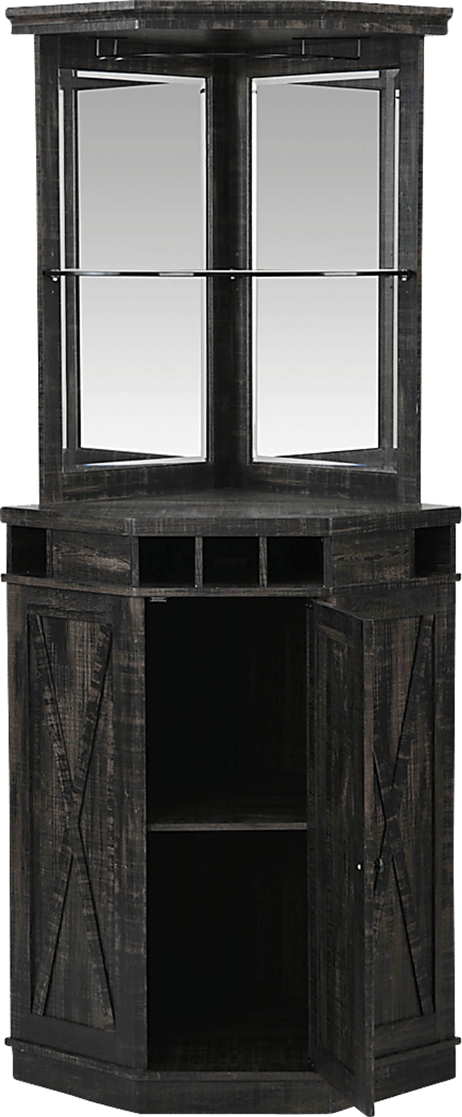 Kilso Charcoal Bar Cabinet - Image 2