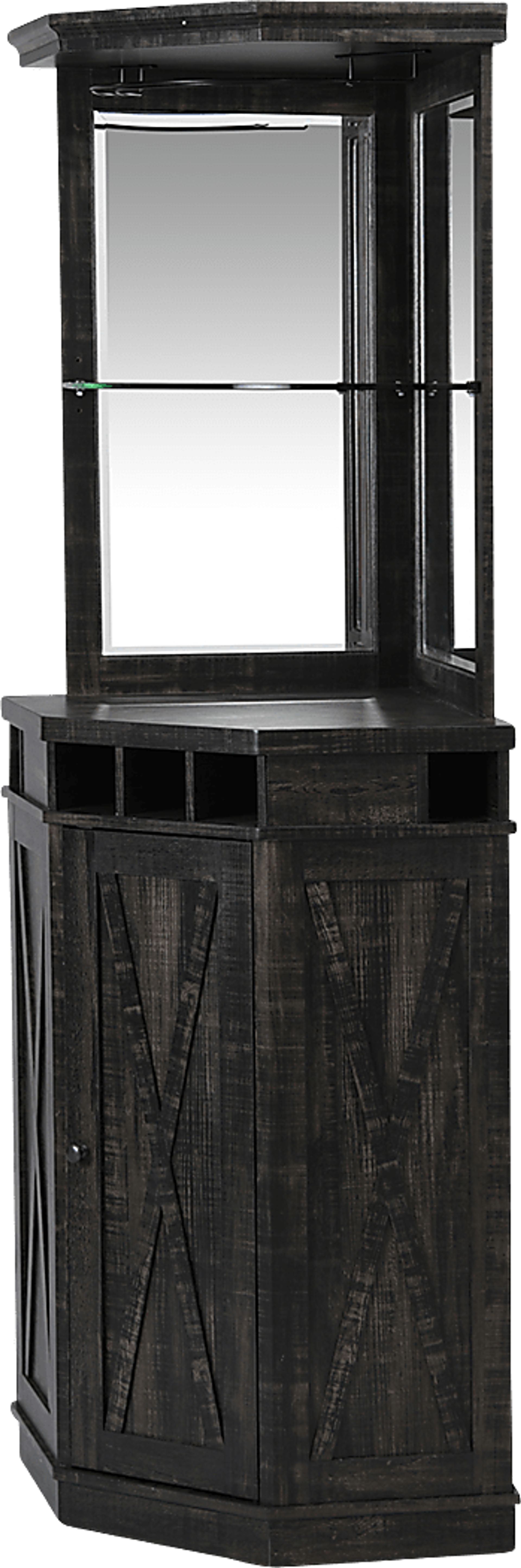 Kilso Charcoal Bar Cabinet - Image 3