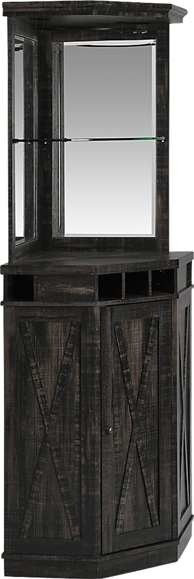 Kilso Charcoal Bar Cabinet - Thumbnail - Image 1