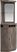 Kilso Gray Bar Cabinet