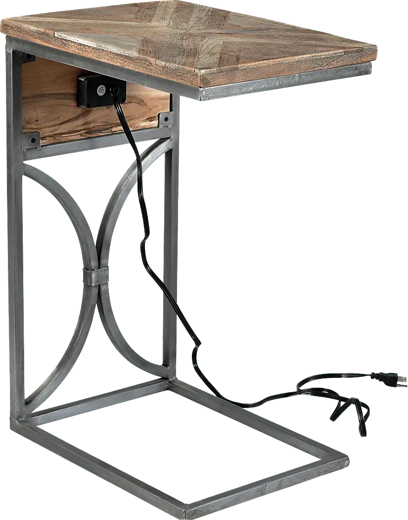 Kiltartan Brown Dark Wood Accent Table Rooms to Go