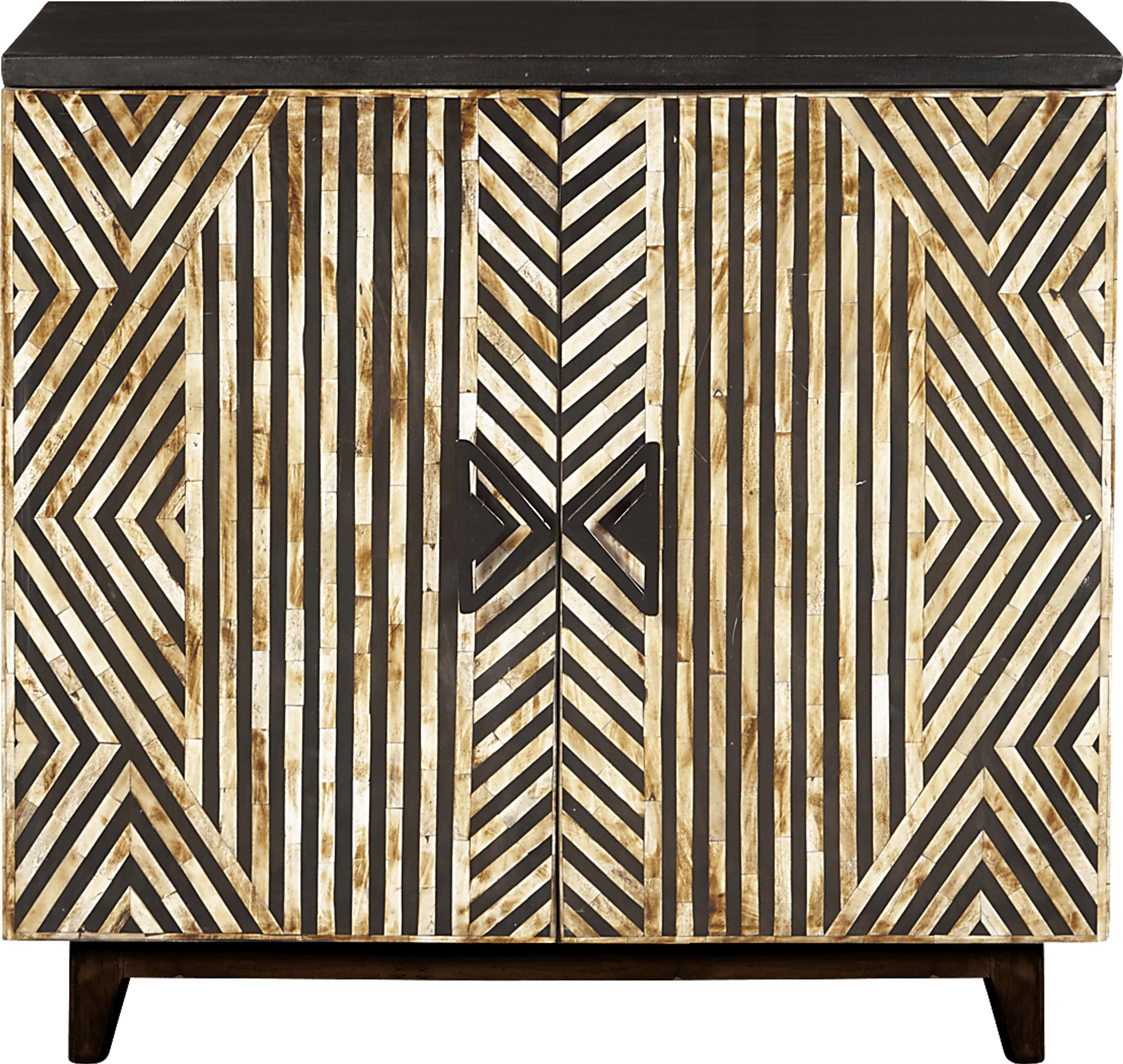 Kimamy Brown Accent Cabinet - Image 2