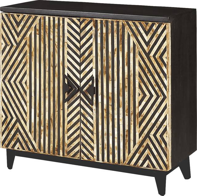Kimamy Brown Accent Cabinet - Thumbnail - Image 3
