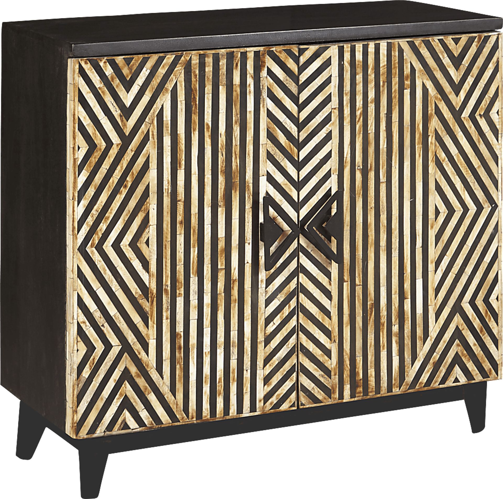 Kimamy Brown Accent Cabinet - Image 1