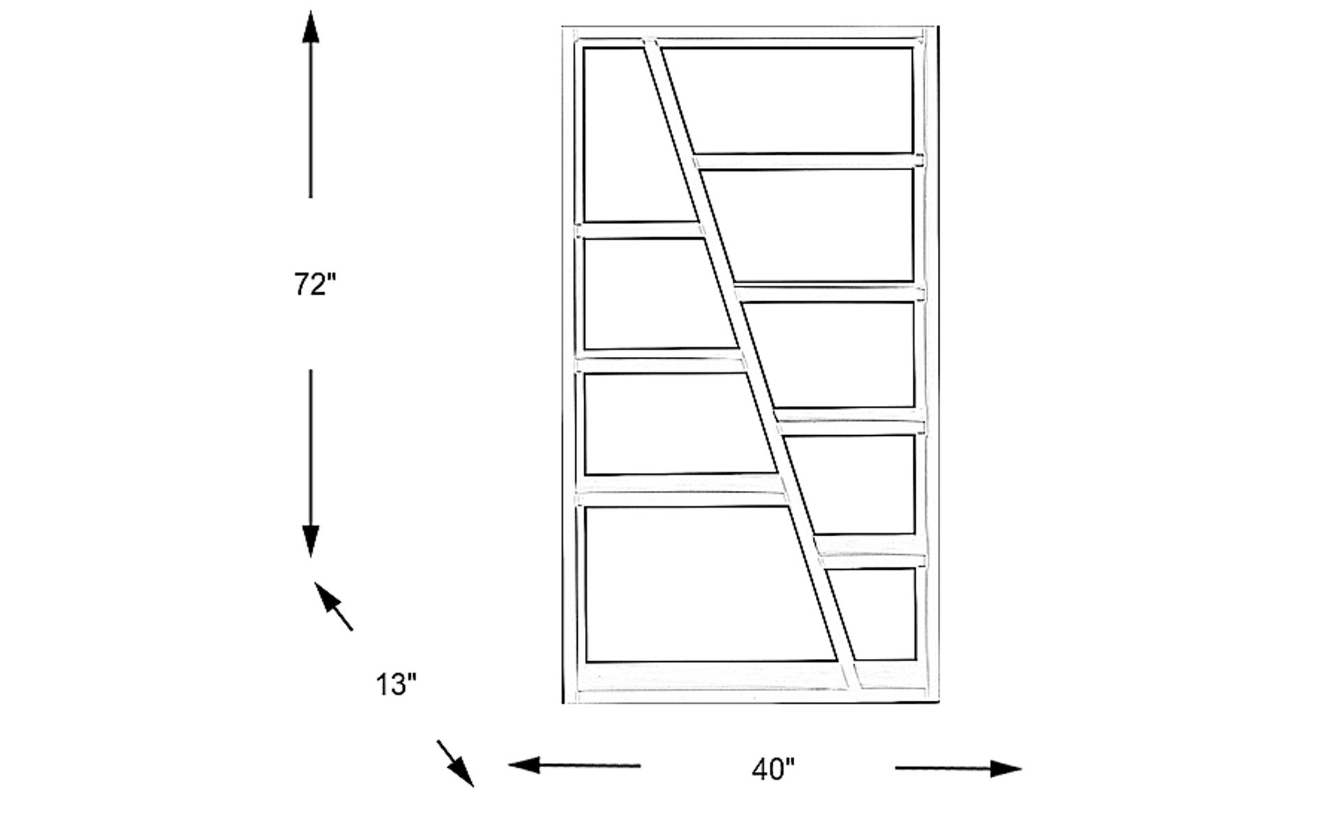 Dimension Image. Please refer to the Dimension Tab on this page for dimension details.