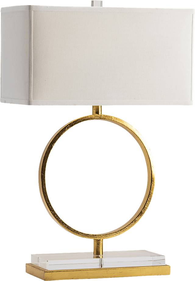 Kimball Post Gold Lamp - Thumbnail - Image 3
