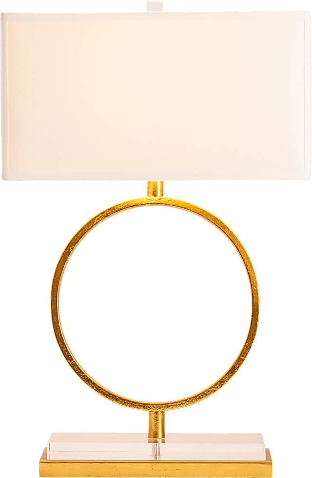 Kimball Post Gold Lamp - Thumbnail - Image 1