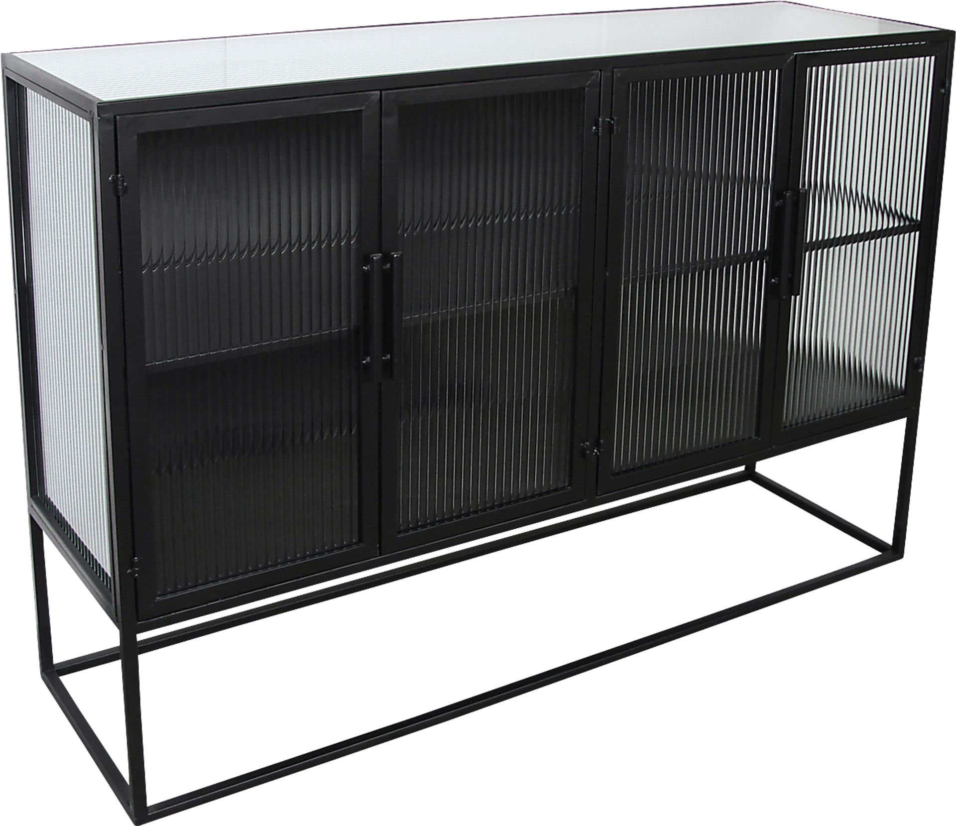 Kimbarkly Black Cabinet - Image 1