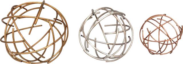 Kimbolton Gold Spheres Set of 3 - Thumbnail - Image 1
