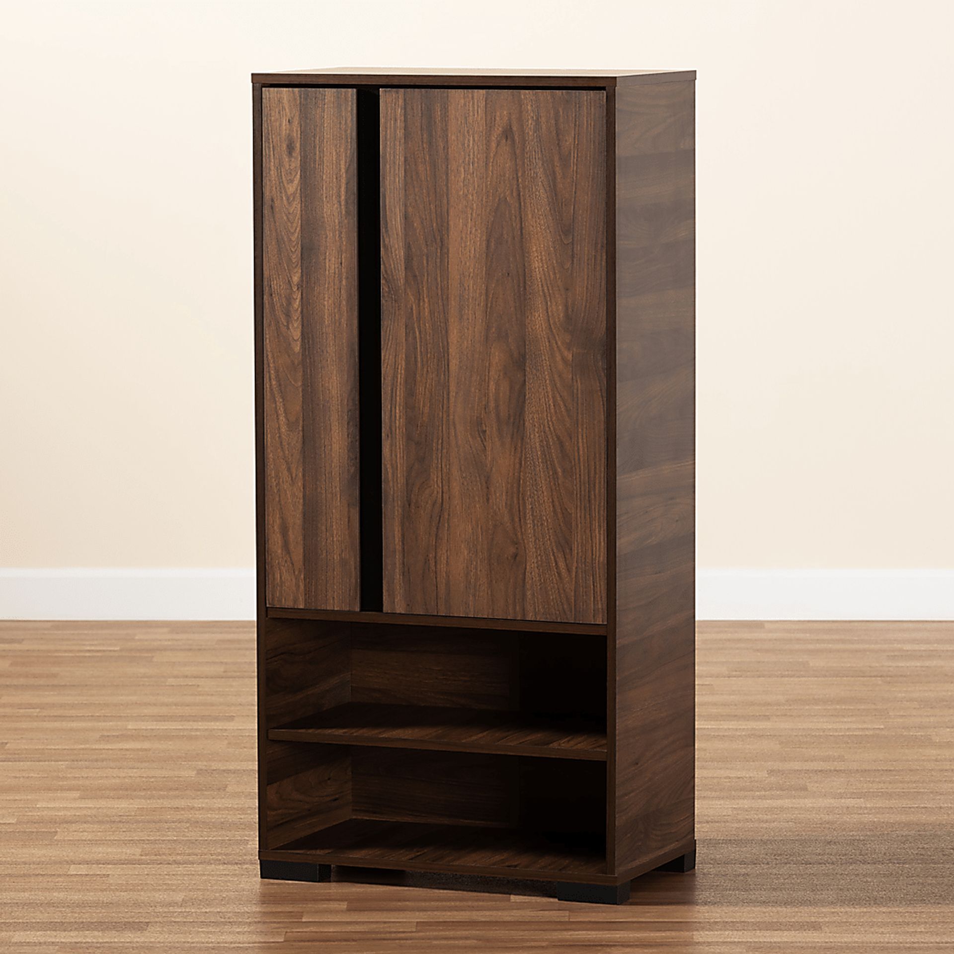 Kimeron Brown Shoe Storage Cabinet - Image 8