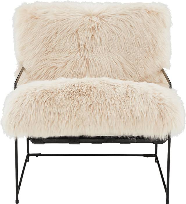 Kimi White Accent Chair - Thumbnail - Image 2