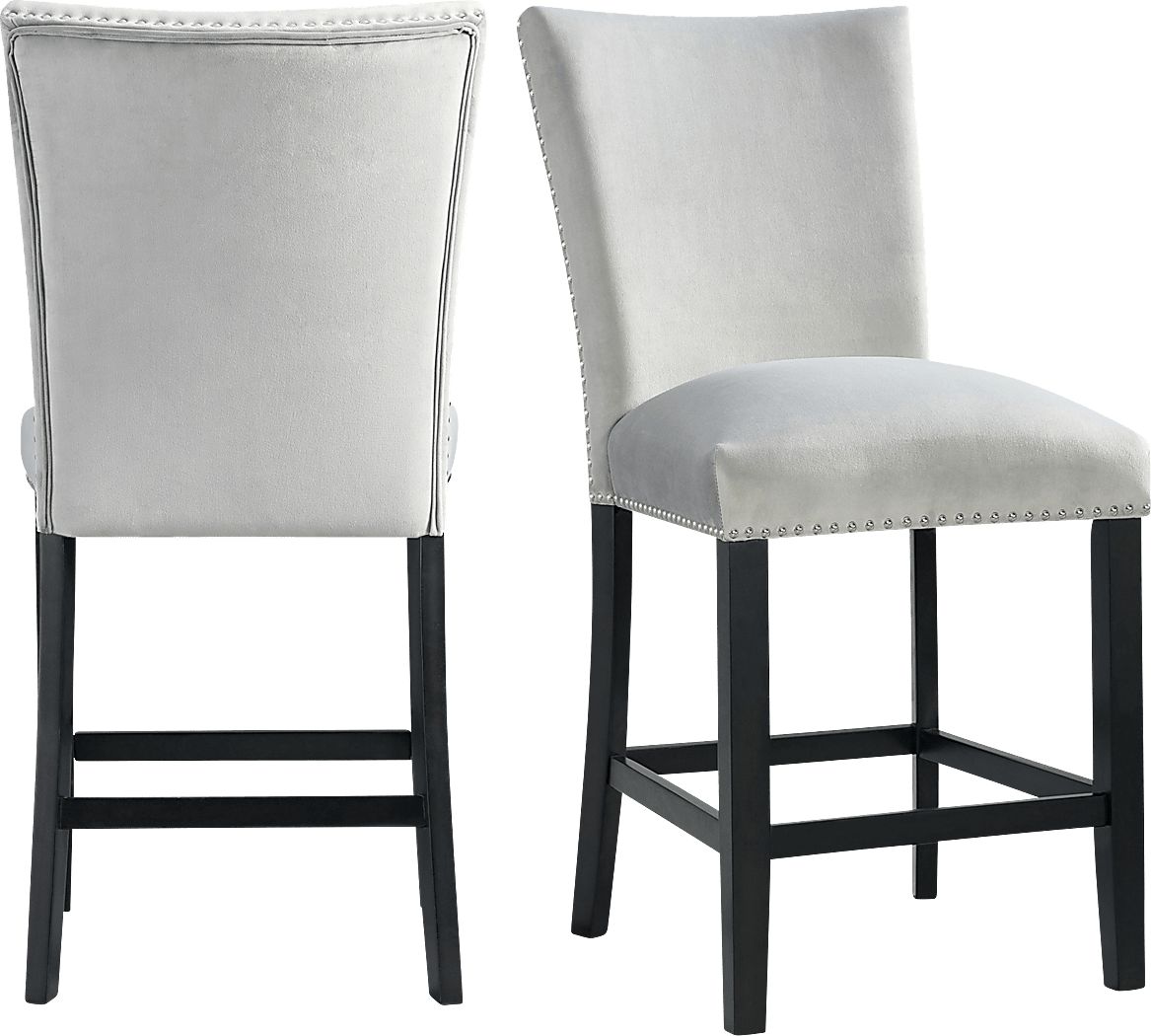 Kimlie Gray Counter Height Chair Set