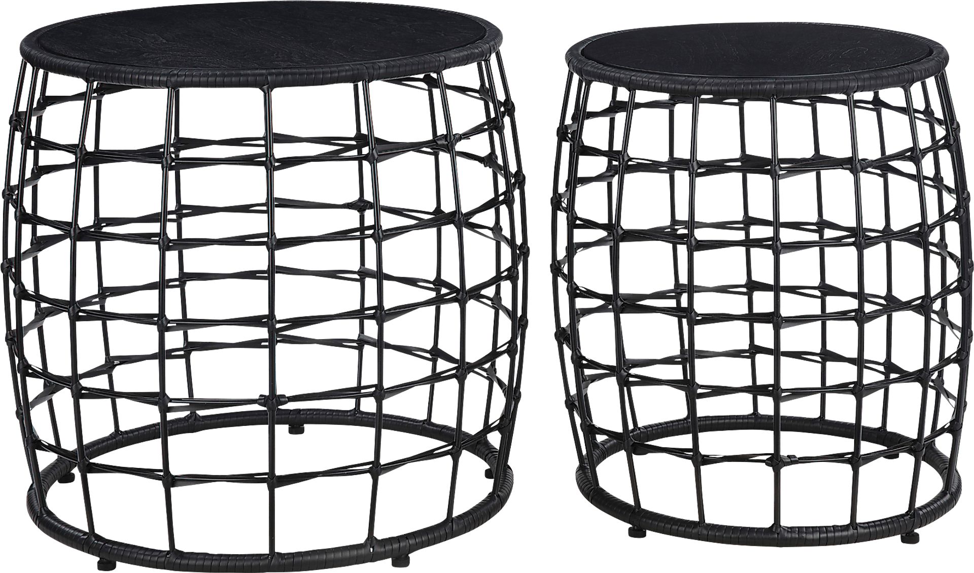 Kimlly Black Nesting Table - Image 1