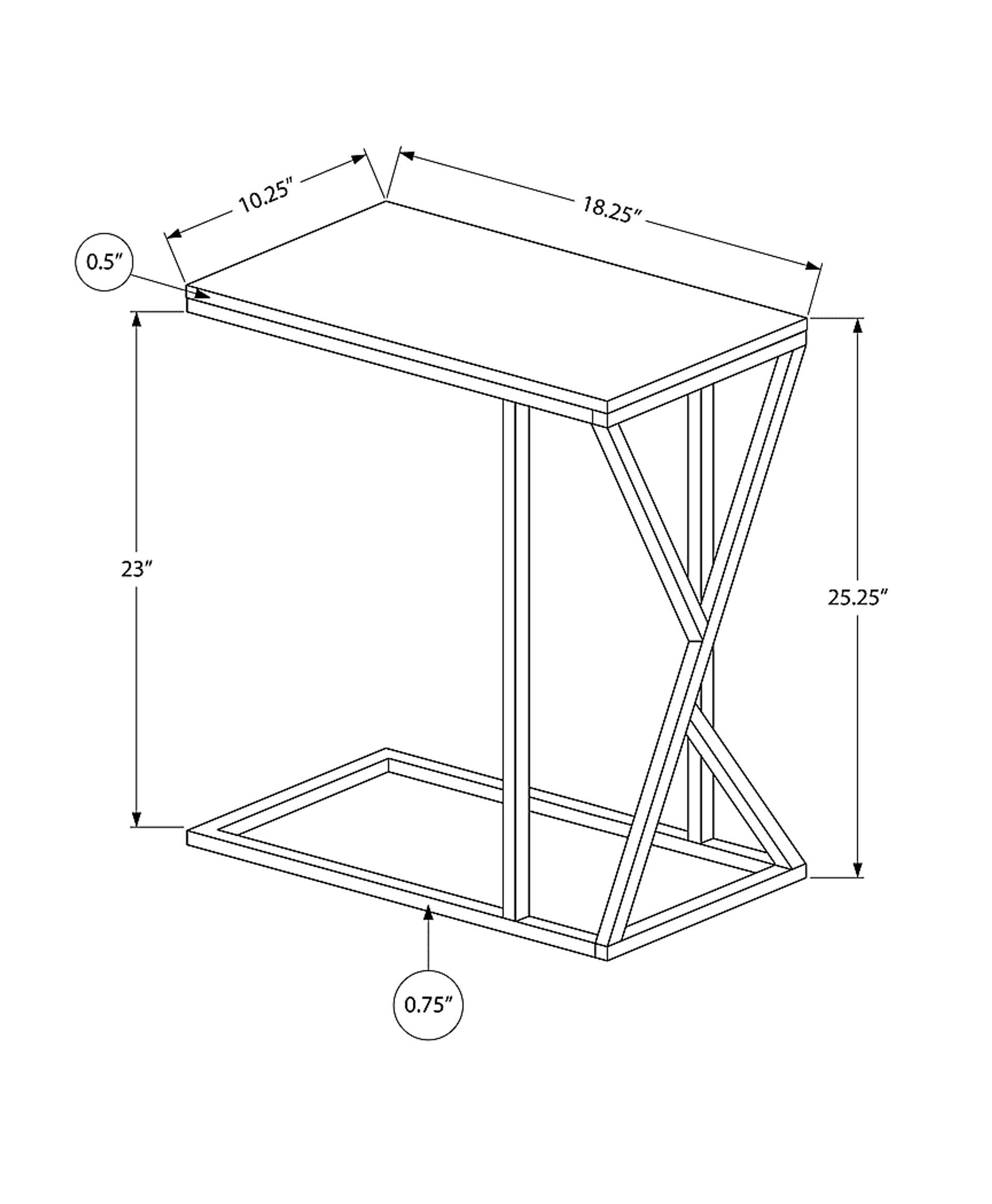 Kimmelway Beige Accent Table - Image 4