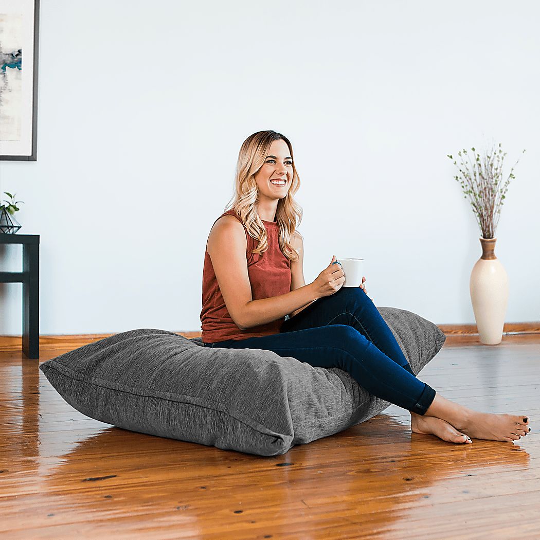 Kimmy Bean Bag Chair and Floor Pillow