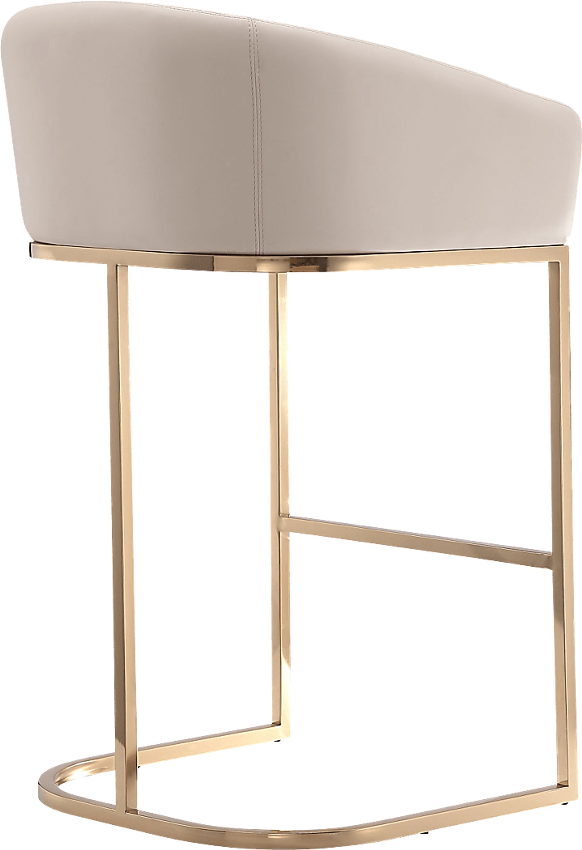 Kimron Beige Barstool - Image 5