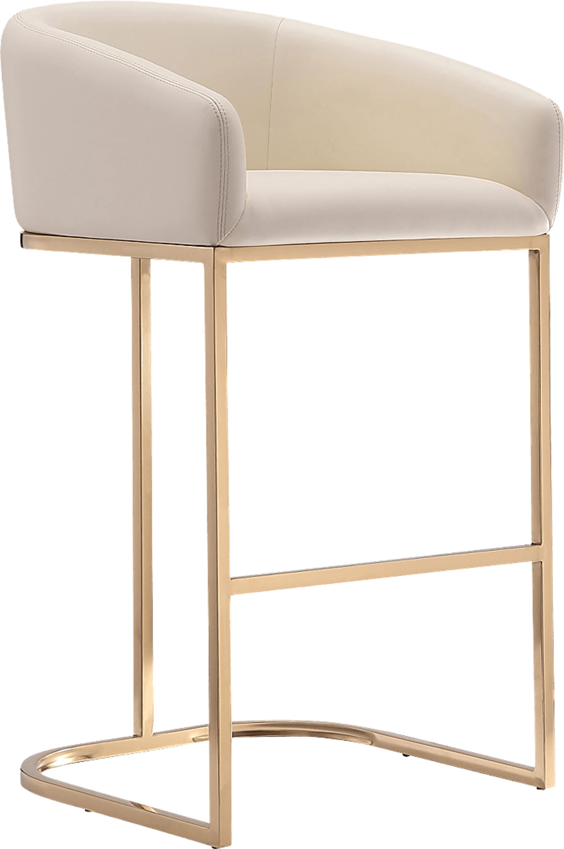 Kimron Beige Barstool - Image 1