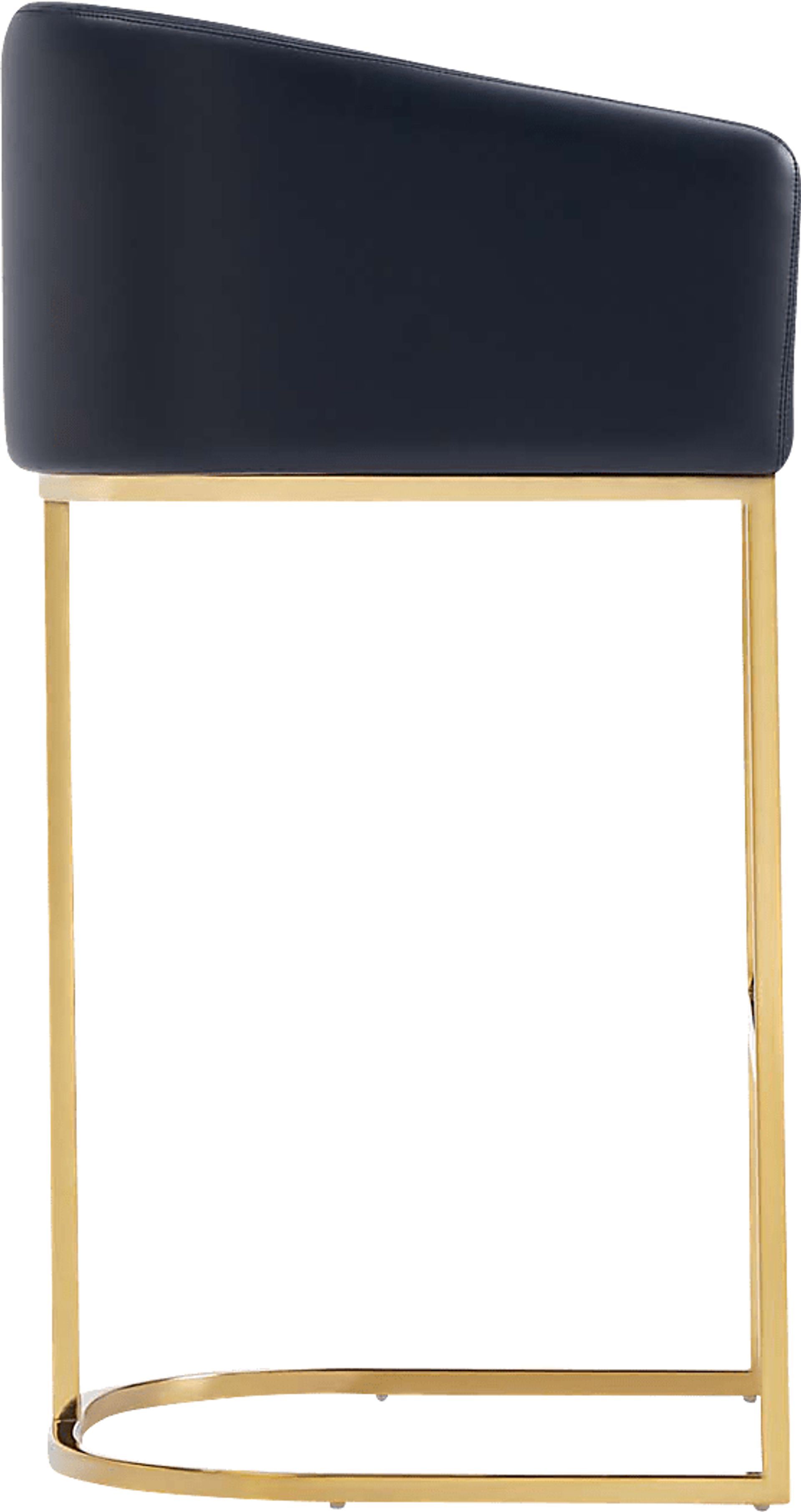 Kimron Black Barstool - Image 4