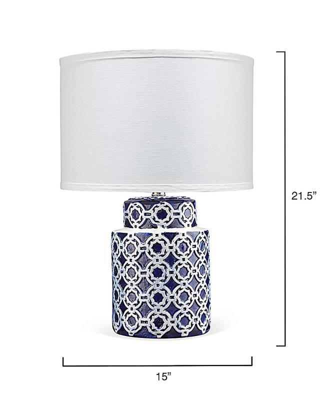 Kimron Reef Blue Lamp - Thumbnail - Image 3