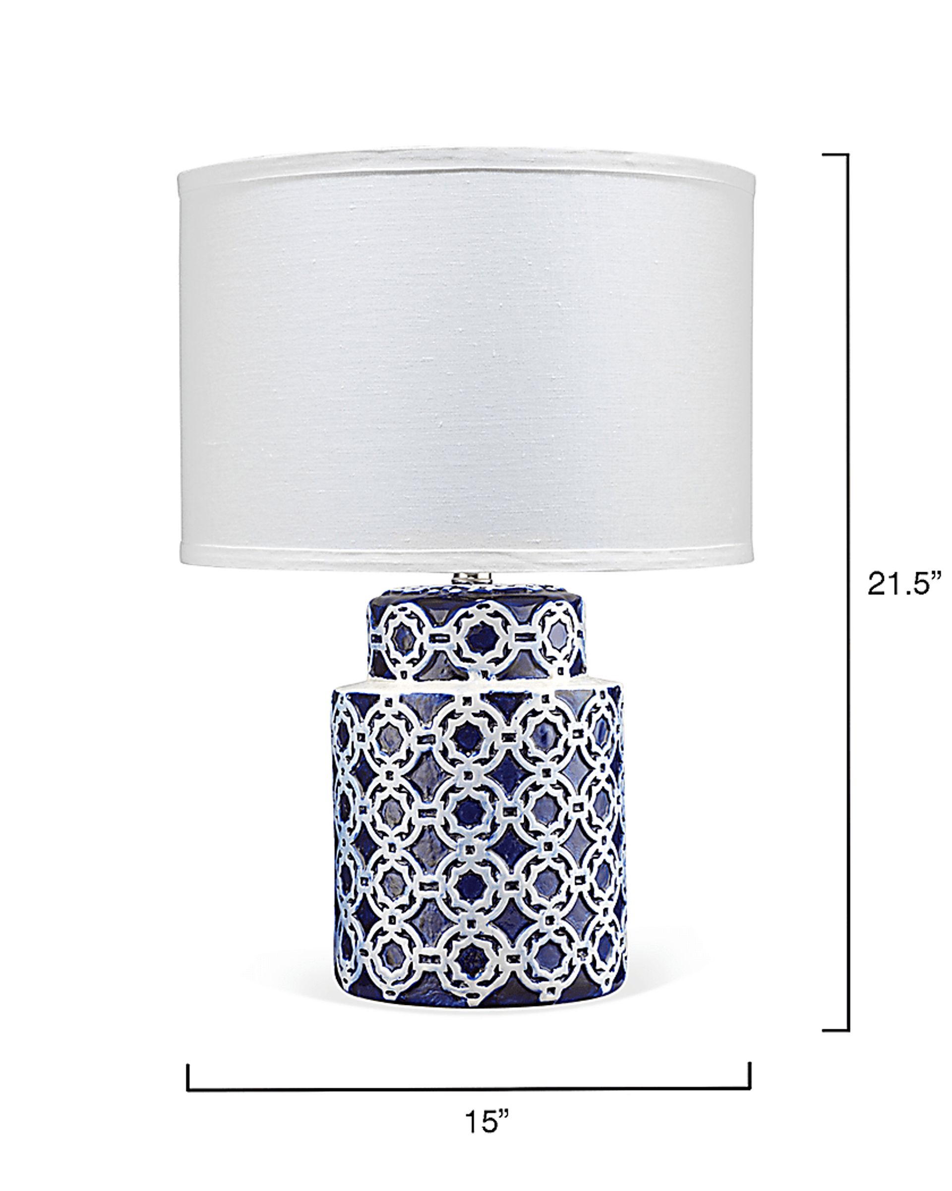 Kimron Reef Blue Lamp - Image 3