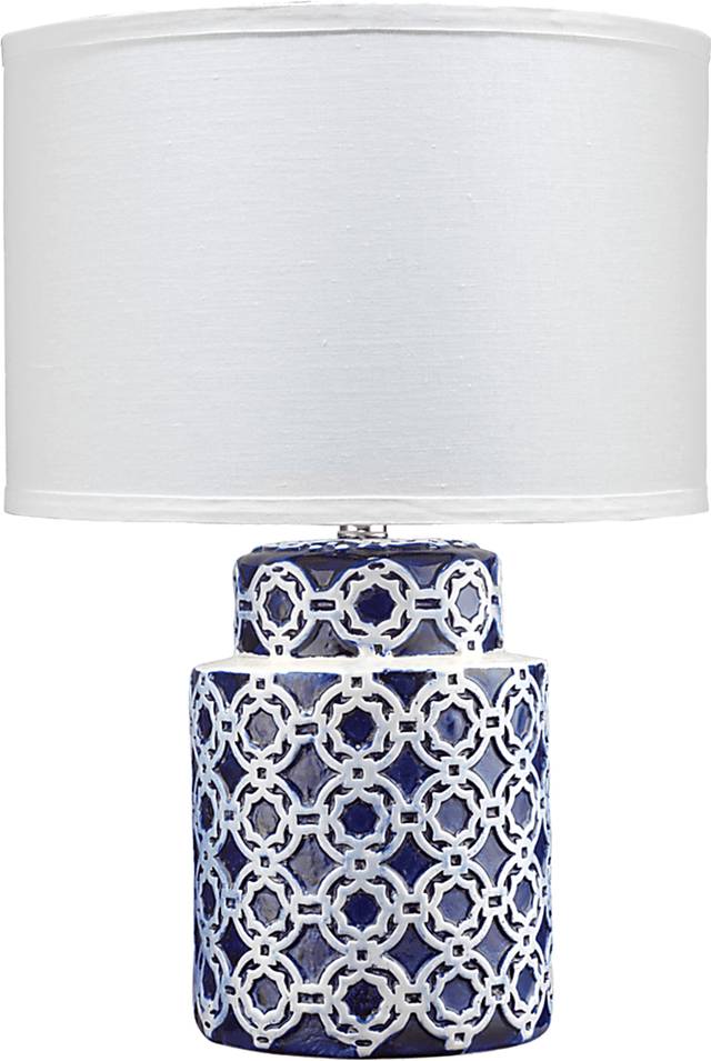 Kimron Reef Blue Lamp - Thumbnail - Image 1